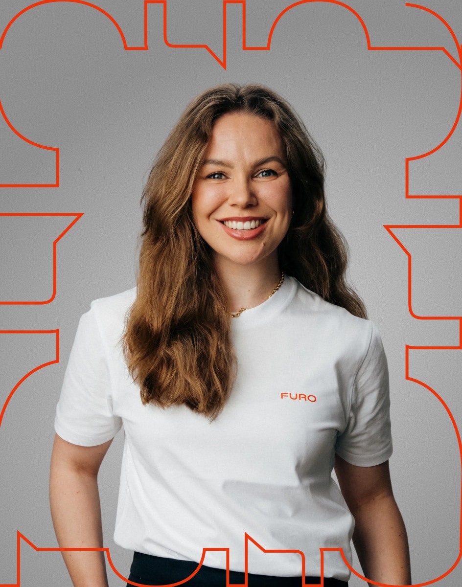 Portraitfoto von Lena Vo&szlig;, Co-founder bei Furo